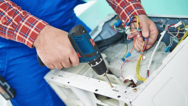 Haymana Finlux Finlux çamaşır makinesi kart tamiri – Su almama arızası orijinal parça ile giderildi. - Teknik servis örneği